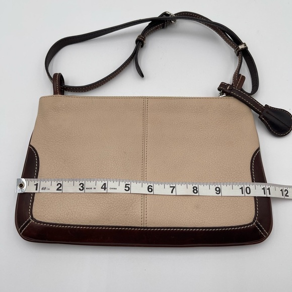 Vintage Dooney & Bourke Handbag Envelope Purse All Weather Pebbled Leather - Picture 12 of 13